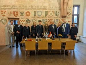 8 Návštěva Erbovní síně hradu Wenzelburg © HMP