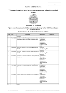 Pozvánka na jednání výboru, které se koná dne 25. 1. 2022​