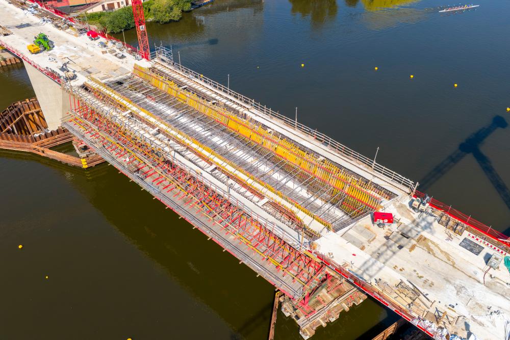 13.8.2025 - ukončení betonáže nosné konstrukce takt č. 6 (2)