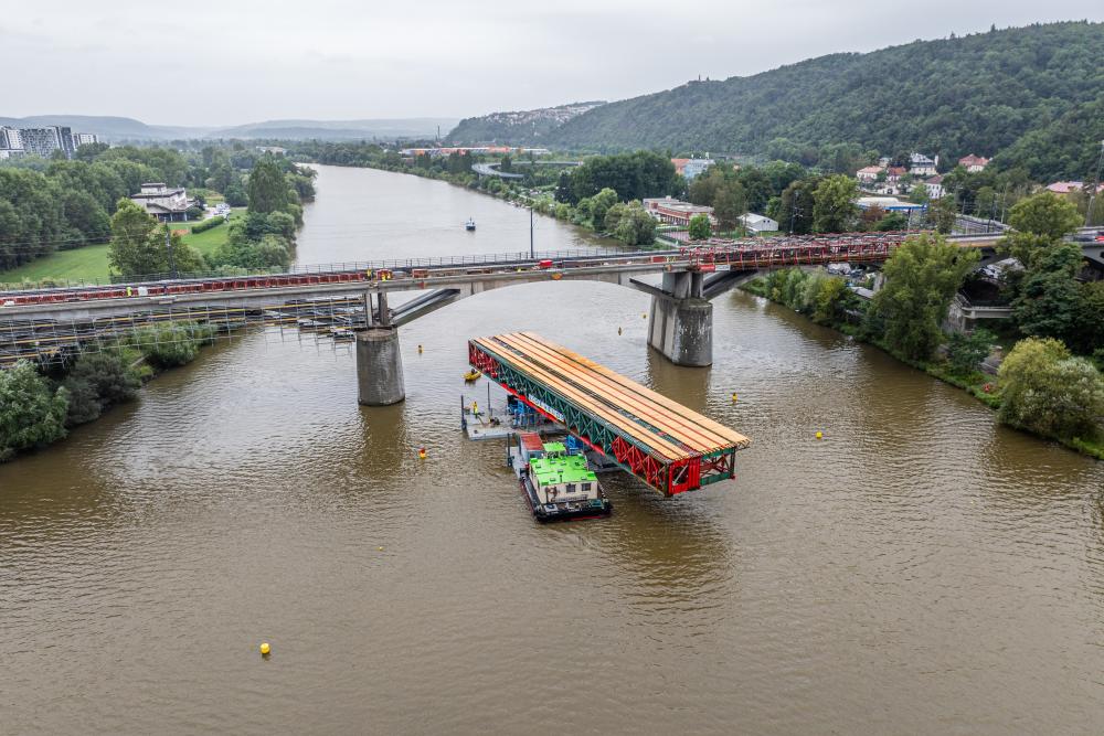 Prevoz mostovky, Dvorecky most_DJI_0282