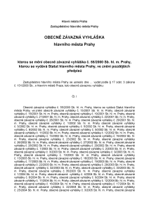 Statut 2026 - návrh vyhlášky