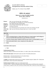 Zápis z 24. jednání výboru, ze dne 8. 6. 2021