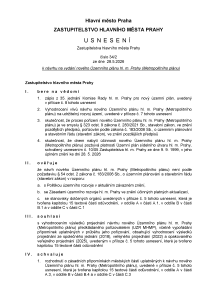 usnesení č. 34/2 ze dne 28. 5. 2026 nový Územní plán hl. m. Prahy (Metropolitní plán)