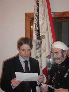 6. 1. 2004 primátor Bém přijal na tradiční novoroční návštěvě Jednotu kominíků v Praze