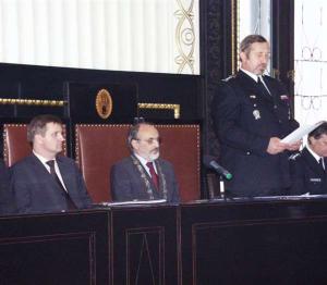 26.5.2006-Ředitel pražských policistů Petr Želásko připomněl tradice policejního sboru