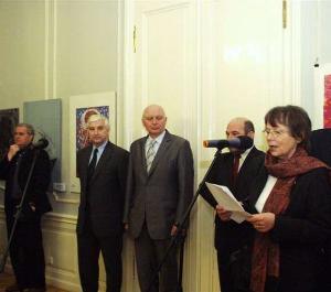 19.1.2006-Slavnostní předání Ceny Vladimíra Boudníka a zahájení výstavy Grafika roku 2005 v Clam-Gallasově paláci