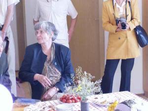 Slavnostního otevření mateřské školky Semínko  v Toulcově dvoře se zúčastnila  také její zřizovatelka paní Emilie Strejčková.