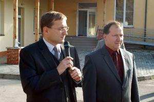 26.10.2005 - Den zahájil náměstek primátora Rudolf Blažek a ředitel Městské policie Vladimír Kotrouš