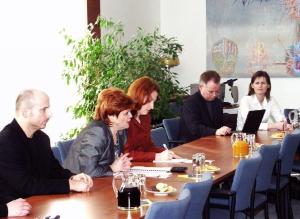 Setkání Mgr. Halové s islandskou delegací