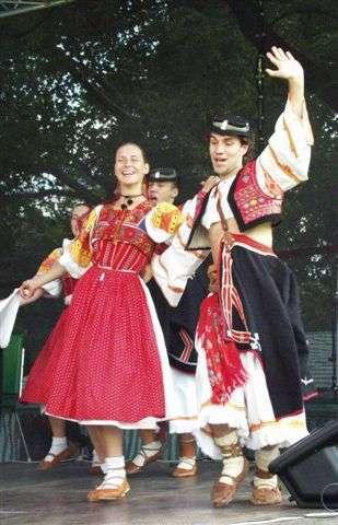 27.8.2005 - Etnický festival - slovenský folklorní soubor Limbora