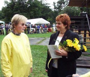 17.9.2005 - Radní Hana Halová s Jitkou Vendrovou