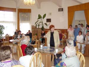 Radní Hana Halová navštívila Domov důchodců v Šolínově ulici