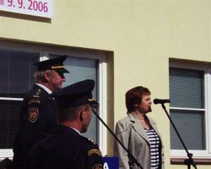 9.9.2006-Podla radní Hany Halové je výjezdové stanoviště pražské zdravotnické záchranné služby v radotínské hasičské stanici nejlépe vybavené ze všech 22, které  záchrank