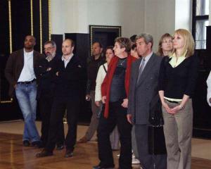 26.5.2006 - Účastníci semináře o vzdělávání a uplatnění Romů na Staroměstské radnici