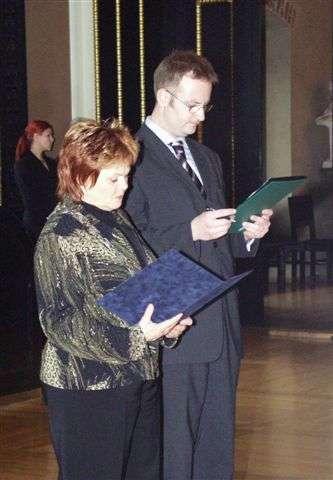 26.5.2006-Radní Hana Halová vítá účastníiky mezinárodní seniorské konference v Praze