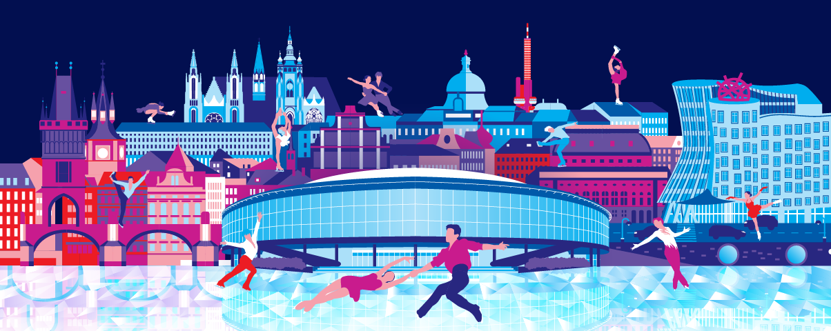 Vizuál MS v krasobruslení 2026