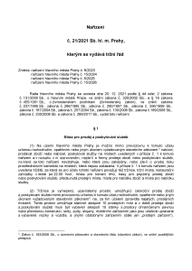 nařízení č. 21-2021