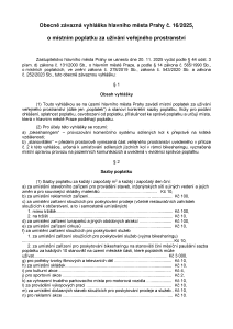 vyhláška č. 16-2025