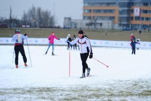 Počasí běžkařům na Vypichu přeje