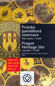 mapa Pražské památkové rezervace