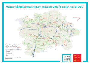 Mapka cyklistické infrastruktury