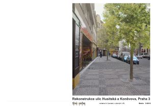 Studie „Rekonstrukce ulic Husitská a Koněvova, Praha 3“