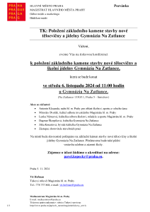 241105 - Pozvánka -REMINDER - TK-Gymnázium Na Zatlance