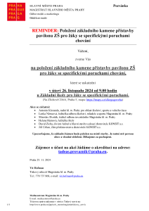 241125 - Pozvánka - REMINDER - Základní kámen ZŠ