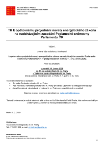 250207 - Pozvánka - TK - Novela energetického zákona
