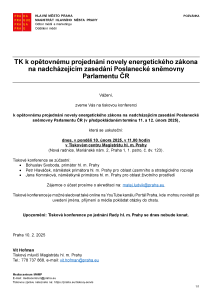 250210 - Pozvánka - TK - Novela energetického zákona