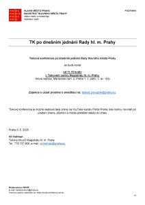 250505 - Pozvánka -  TK po jednání RHMP