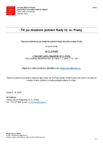 251006 - Avízo - TK po jednání RHMP