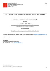 260416 - Avízo - TK- Trénink první pomoci