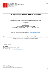 260420 - Avízo - TK po jednání RHMP