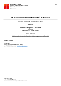 260422 - Avízo - PČOV Nedvězí
