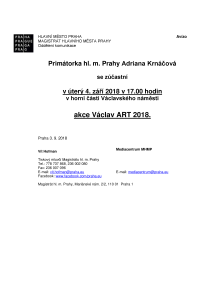 Akce Václav ART 2018