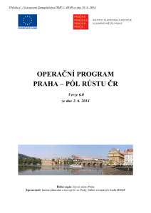 Operační program Praha &#8211; pól růstu ČR