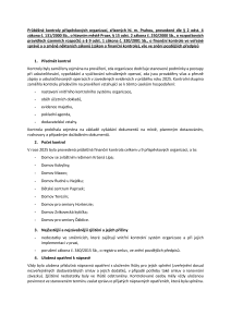 Přehled veřejnosprávních kontrol příspěvkových organizací_odbor SOV_2025