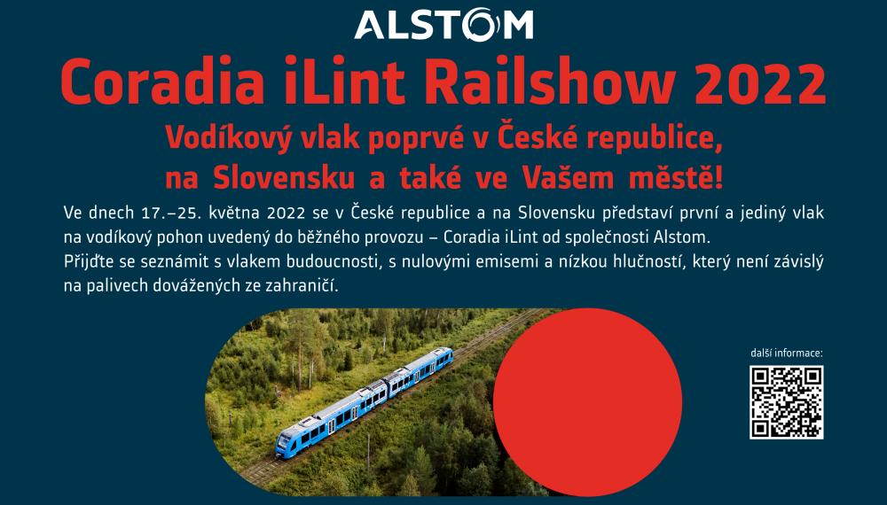 Coradia iLint Railshow 2022 - plakát