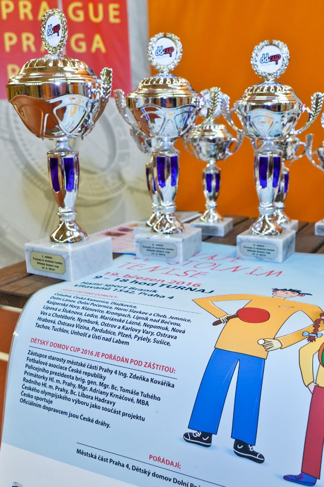 Dětský domov cup zahájil letošní ročník turnajem ve stolním tenise