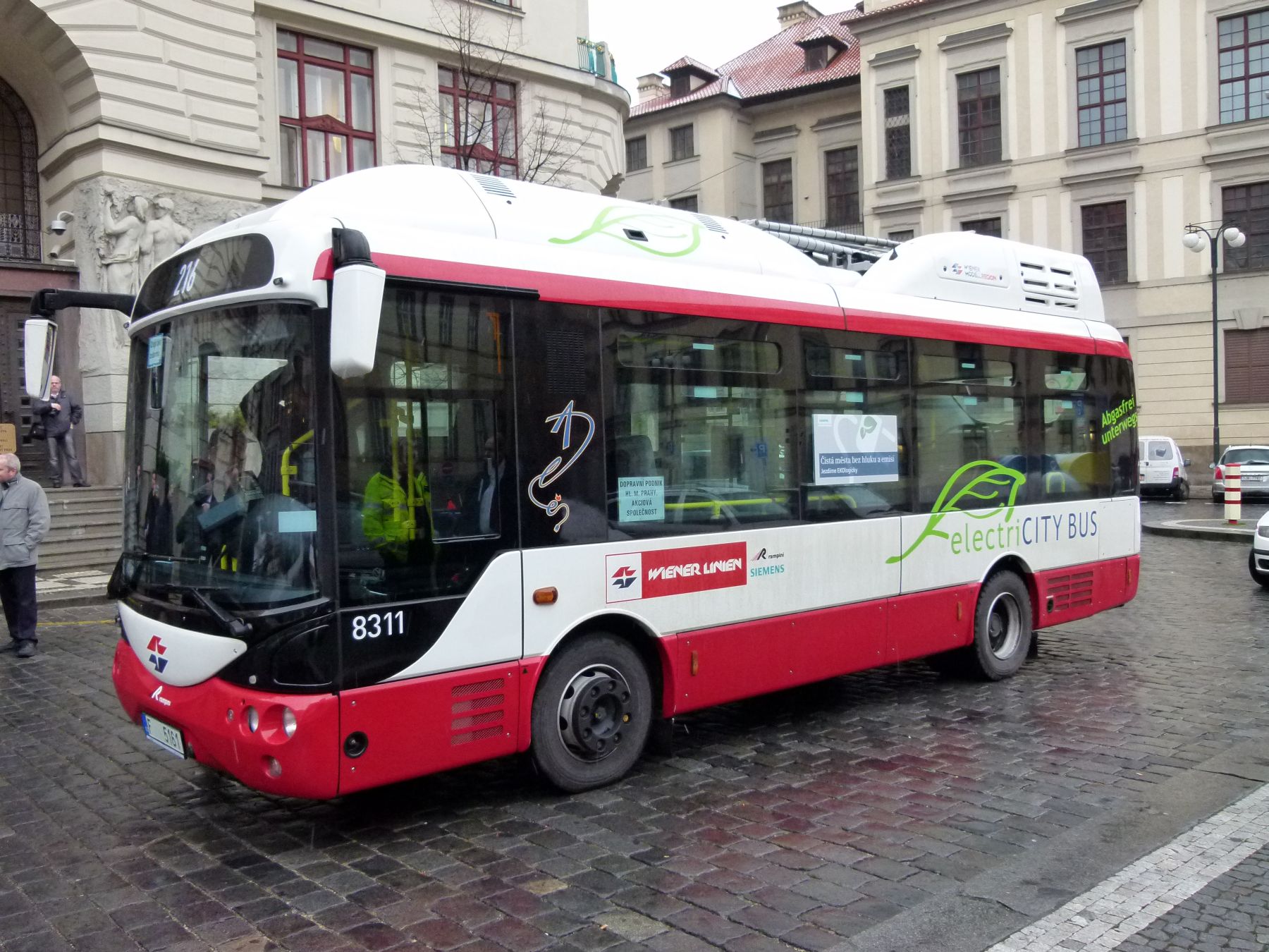 Dopravní podnik vyzkouší bezemisní elektrobus Siemens-Rampini
