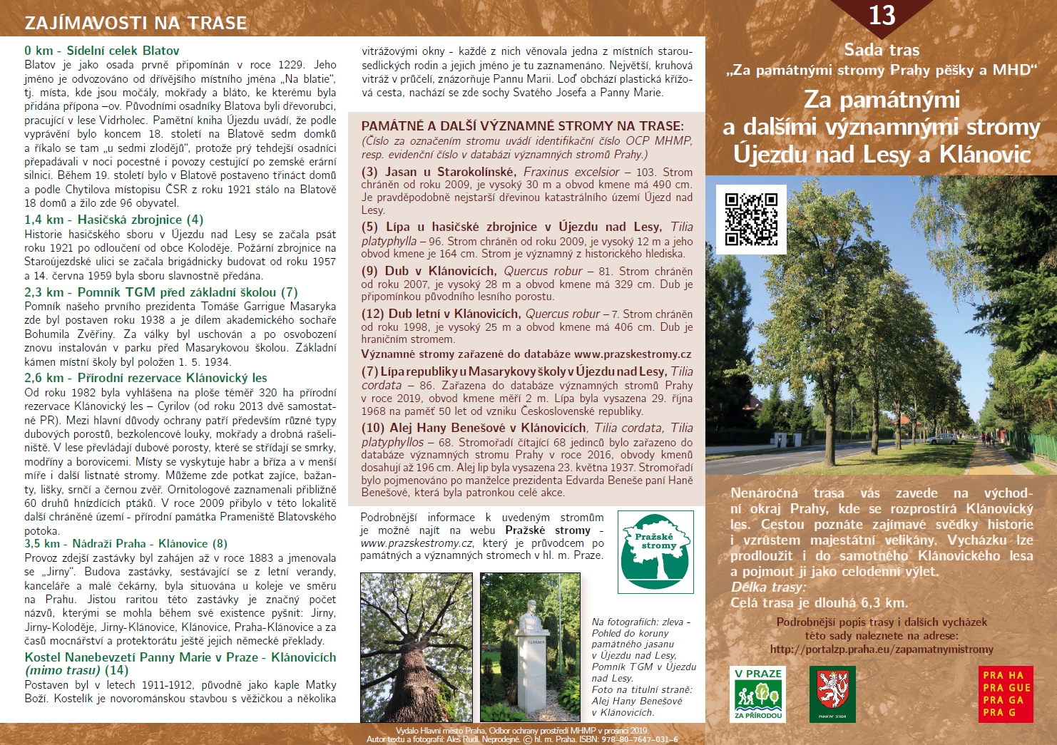 3106438_Informační materiál k trase Za památnými a dalšími významnými stromy Újezdu nad Lesy a Klánovic
