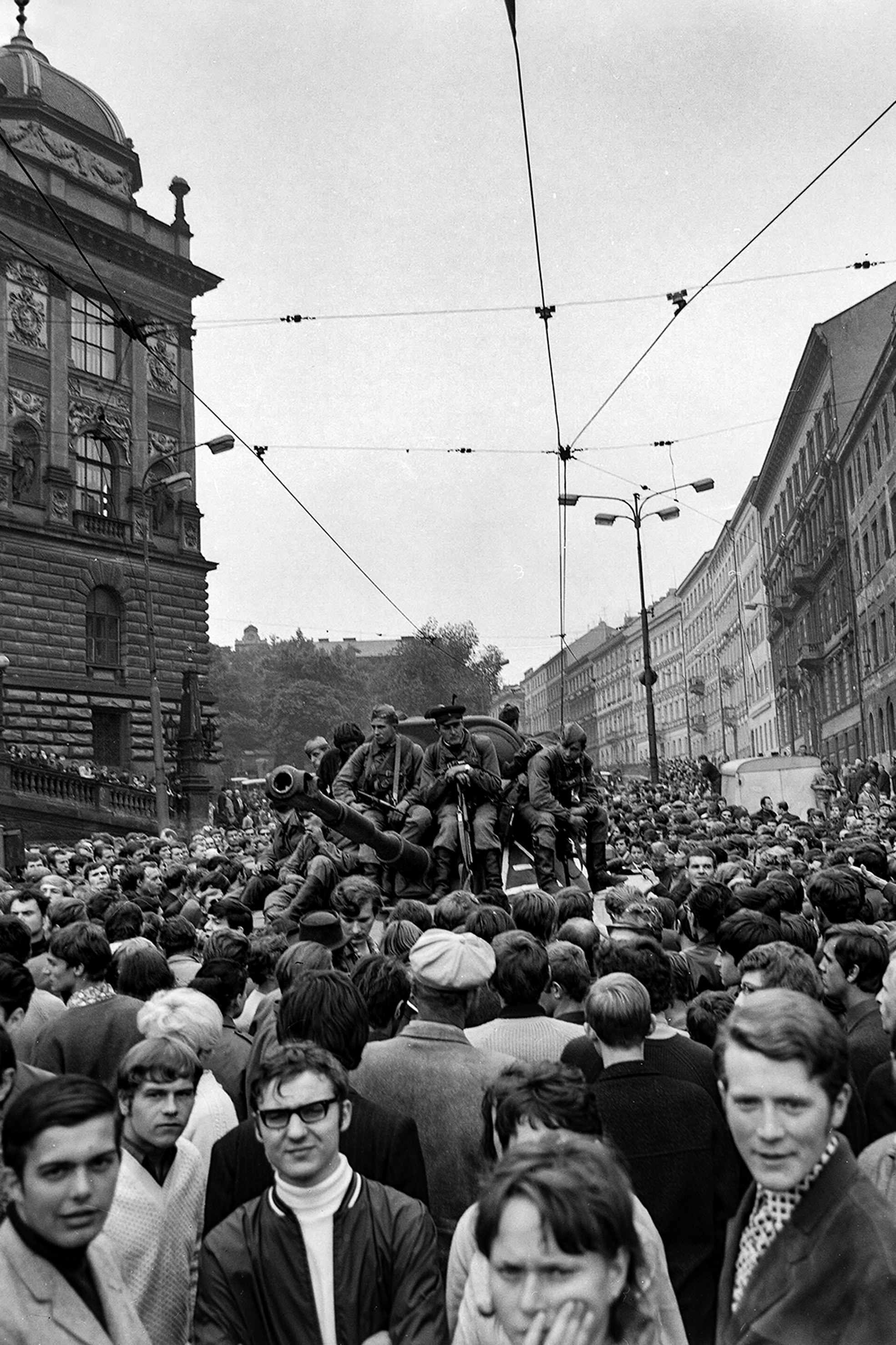 Karel Bucháček: Václavské náměstí, srpen 1968