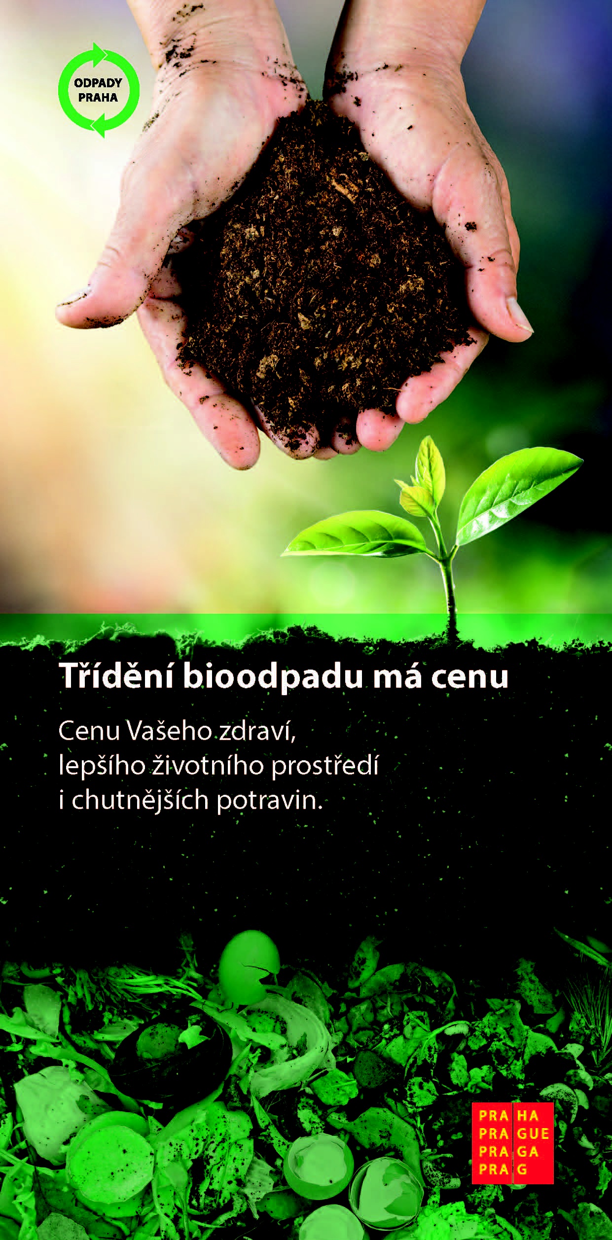 Leták - Třídění bioodpadu má cenu