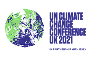 Logo Konference OSN o změně klimatu COP26