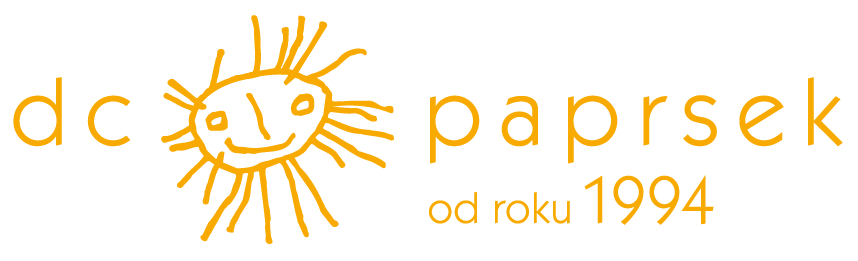 Logo příspěvkové organizace hl. m. Prahy Dětské centrum Paprsek