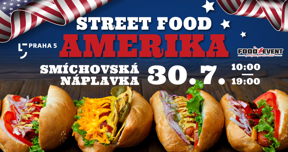 Plakát Amerika street food