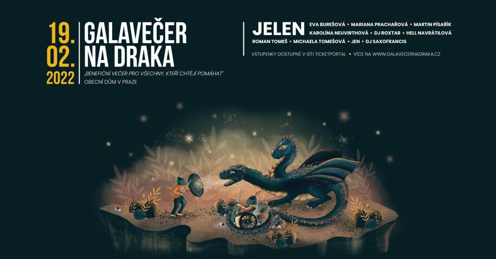 Plakát Galavečer na Draka