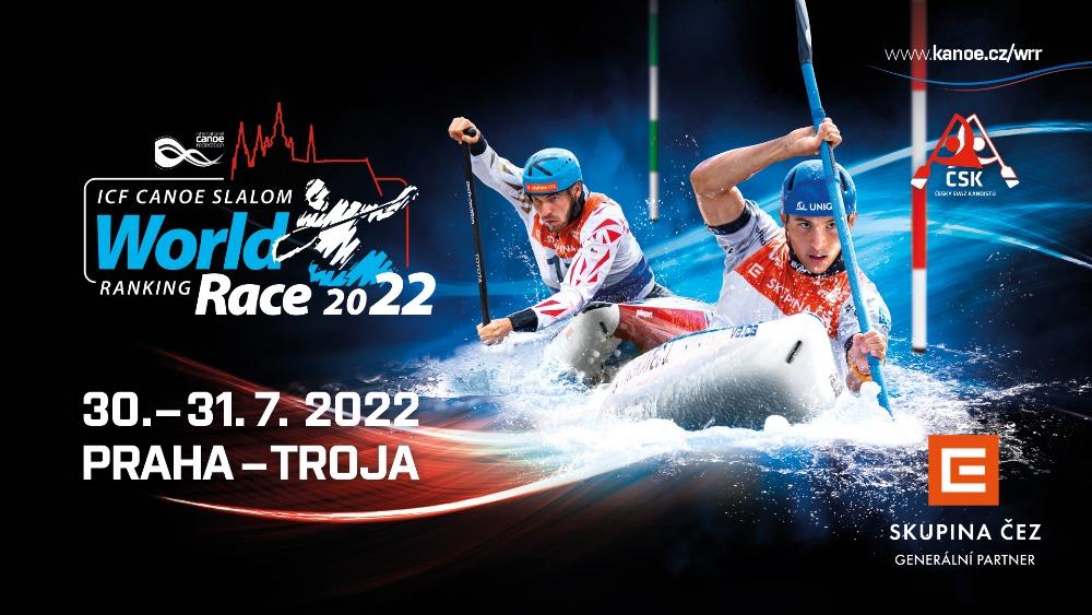 Plakát ICF Canoe Slalom World Ranking Race 2022