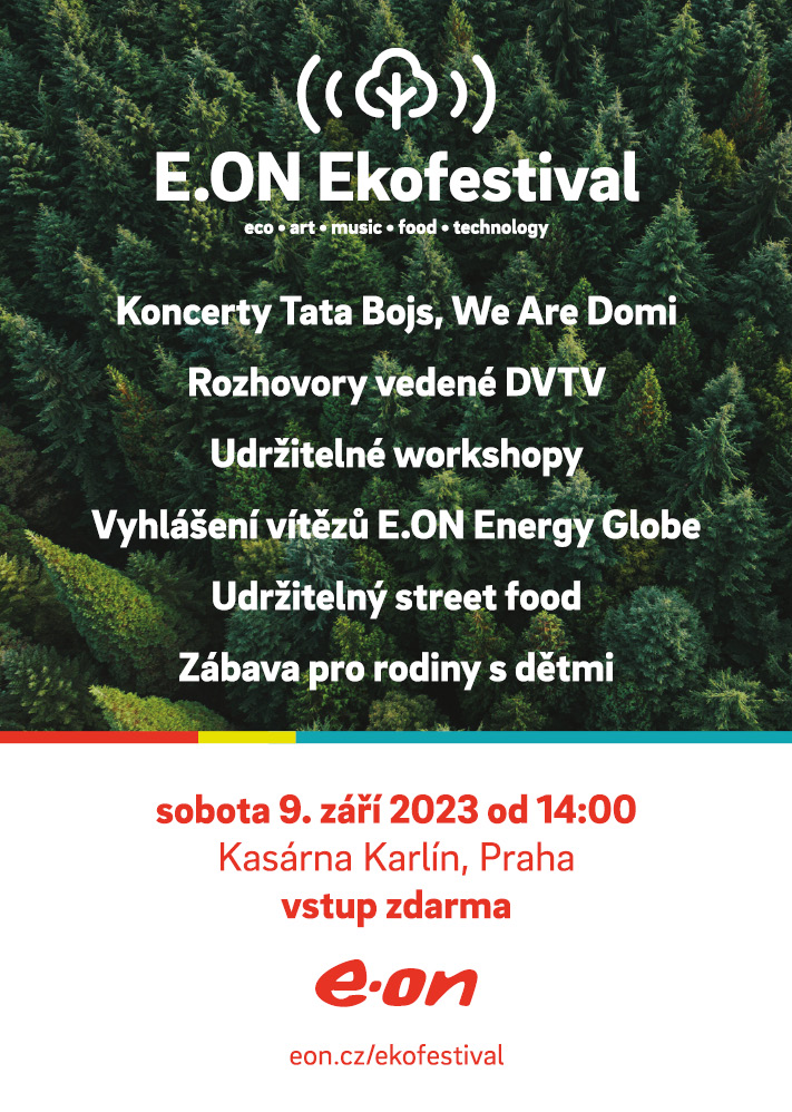 Plakát k E.ON Ekofestivalu